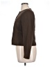 Charter Club 100% Silk Brown Jacket Size 14 Petite - photo 5