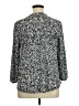 Vince Camuto Animal Print Silver Black 3/4 Sleeve Blouse Size XL - photo 2