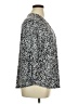 Vince Camuto Animal Print Silver Black 3/4 Sleeve Blouse Size XL - photo 4