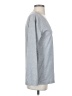 Shein 100% Cotton Gray Long Sleeve Top Size 2 - photo 4