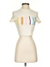 Shein Ivory Short Sleeve Turtleneck Size XS - photo 1