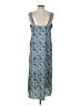 Unbranded 100% Polyester Blue Casual Dress Size L - photo 2