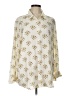Kule 100% Rayon Ivory Long Sleeve Blouse Size L - photo 1