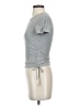 Shein Gray Short Sleeve Top Size S - photo 5