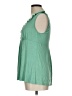 Ella Moss Green Sleeveless Blouse Size L - photo 5