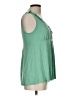 Ella Moss Green Sleeveless Blouse Size L - photo 4