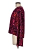 Eight Sixty 100% Polyester Animal Print Red Long Sleeve Blouse Size M - photo 5