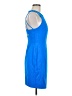 Greylin 100% Polyester Solid Blue Cocktail Dress Size M - photo 4