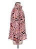 Jade 100% Polyester Animal Print Pink Long Sleeve Blouse Size M - photo 4