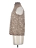 Perseption Concept 100% Nylon Brown Sleeveless Blouse Size S - photo 5