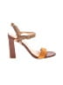 Cole Haan Color Block Tan Orange Sandals Size 11 - photo 1