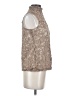 Perseption Concept 100% Nylon Brown Sleeveless Blouse Size S - photo 4