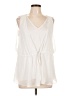 ALLSAINTS 100% Polyester Ivory Sleeveless Blouse Size 10 - photo 1