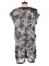 BCBGMAXAZRIA 100% Polyester Graphic Gray Silver Romper Size L - photo 2
