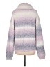 Mia + Tess Tie-dye Purple Pullover Sweater Size M - photo 2