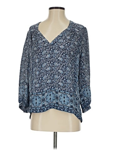 Joie 3/4 Sleeve Silk Top (view 1)