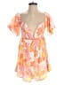 Blue Blush 100% Polyester Orange Romper Size S - photo 1