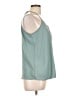 Papermoon 100% Polyester Teal Tank Top Size L - photo 4