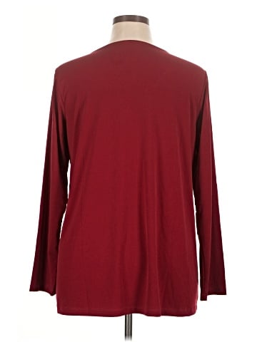 Susan Graver Long Sleeve Top (view 2)