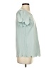 Shein 100% Polyester Teal Short Sleeve Blouse Size S - photo 4