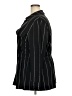 Alfani Stripes Black Long Sleeve Blouse Size 2X - photo 5