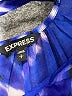 Express 100% Polyester Blue Casual Dress Size S - photo 7