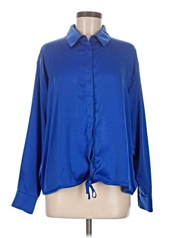 Attitudes by Renee Long Sleeve Blouse (view 1)