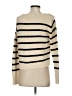 J.Crew Stripes Ivory Turtleneck Sweater Size S - photo 2