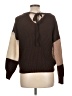 Sweet Wanderer 100% Polyester Color Block Brown Pullover Sweater Size L - photo 2