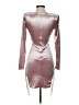 Fashion Nova Metallic Silver Cocktail Dress Size XS - photo 2
