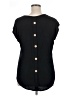 Misia Black Short Sleeve Top Size 1X - photo 2