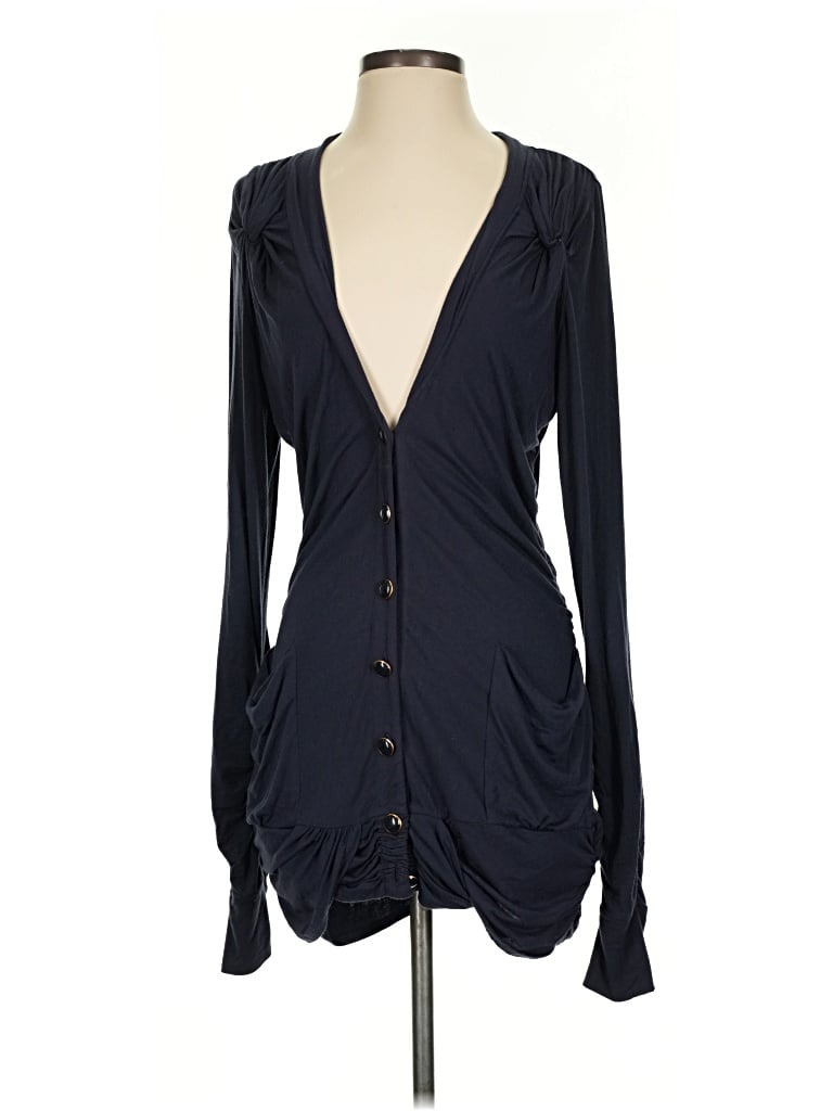 Pre-owned Leifsdottir Long Sleeve Blouse In Black