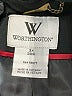 Worthington 100% Polyester Black Trenchcoat Size 3X - photo 6