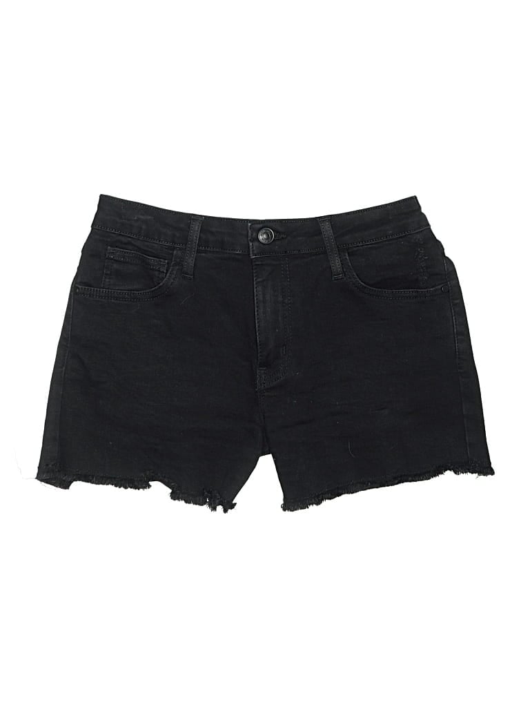 Pre-owned Just Black Denim Shorts In Black