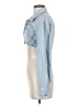 Le Lis 100% Cotton Blue Denim Jacket Size XS - photo 5
