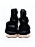 Eileen Fisher 100% Leather Black Wedges Size 8 1/2 - photo 2