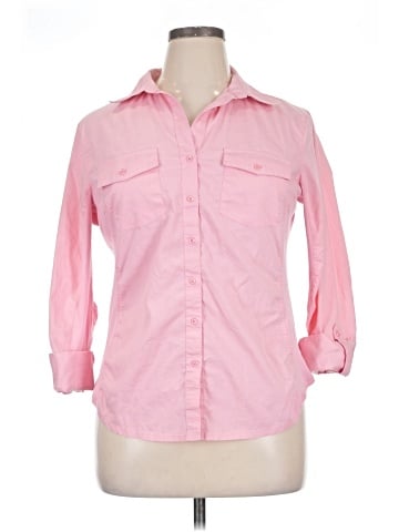 Zac & Rachel 3/4 Sleeve Button-Down Shirt (view 1)