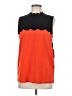 Victoria Beckham for Target 100% Polyester Orange Sleeveless Top Size M - photo 1