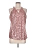 Wulfka 100% Polyester Pink Sleeveless Blouse Size M - photo 1
