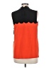 Victoria Beckham for Target 100% Polyester Orange Sleeveless Top Size M - photo 2
