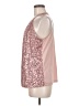 Wulfka 100% Polyester Pink Sleeveless Blouse Size M - photo 5