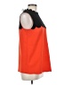 Victoria Beckham for Target 100% Polyester Orange Sleeveless Top Size M - photo 4