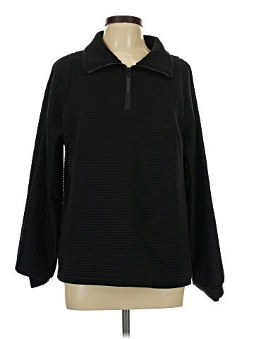 Tickled Teal Pullover Sweater (view 1)