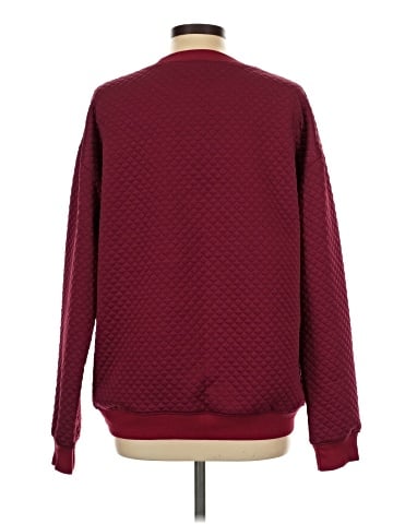 Tickled Teal Pullover Sweater (view 2)