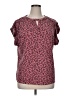 Cure Pink Short Sleeve Blouse Size 1X - photo 1