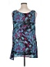 GNW 100% Polyester Teal Sleeveless Blouse Size XL - photo 2