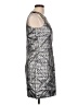 H&M Graphic Silver Cocktail Dress Size 10 - photo 4