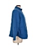 J.Jill 100% Rayon Solid Blue Jacket Size L - photo 4