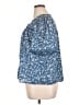 Gap 100% Polyester Blue Short Sleeve Blouse Size XL - photo 5