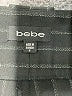 Bebe Stripes Black Dress Pants Size 4 - photo 7